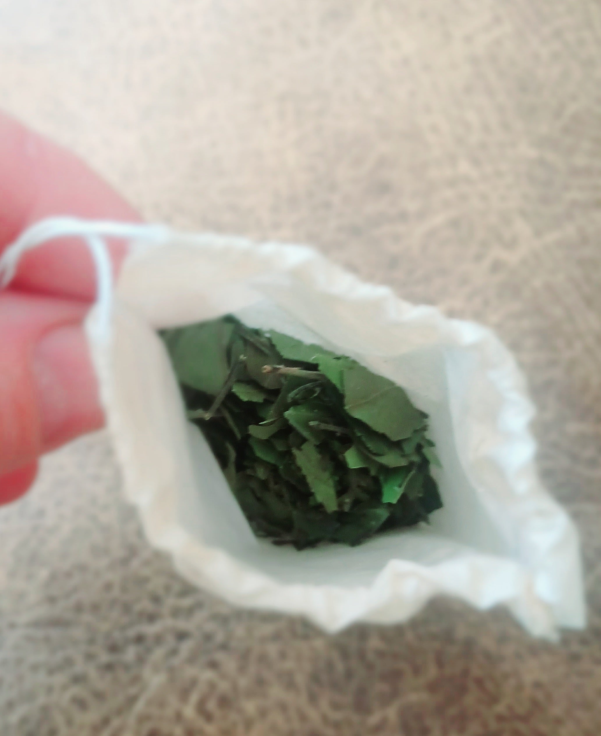 Self fill tea bags