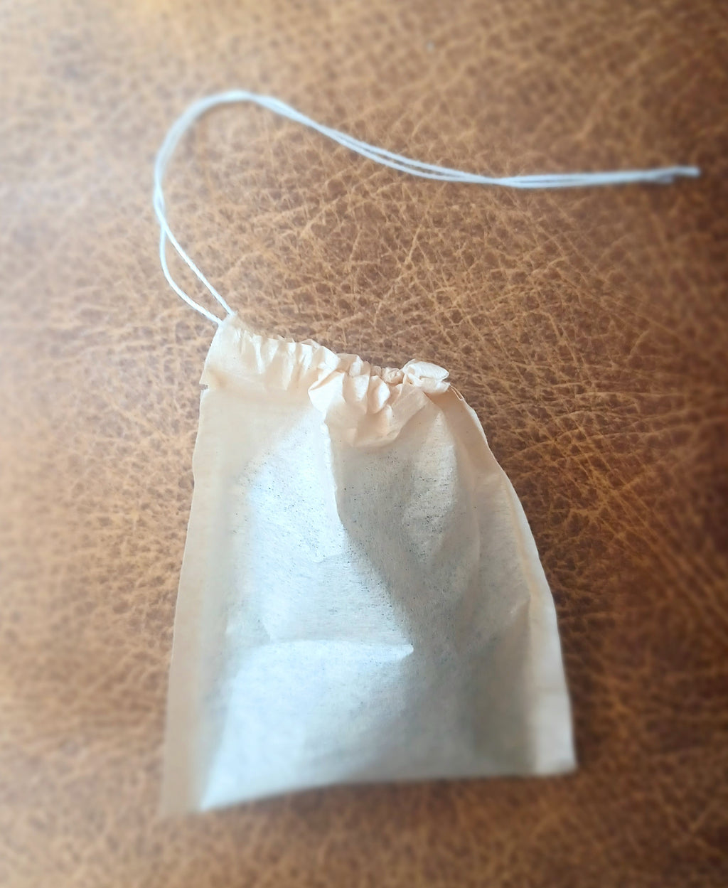 Self fill tea bags